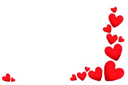 Valentines day heart love element.の写真素材