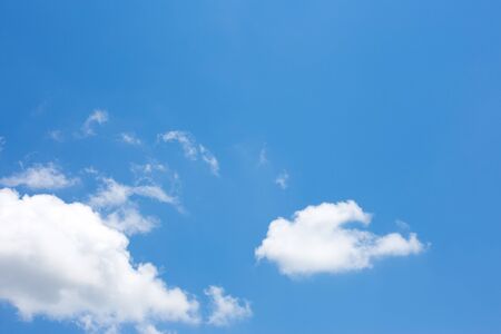 Sky with clouds for backgroundの写真素材