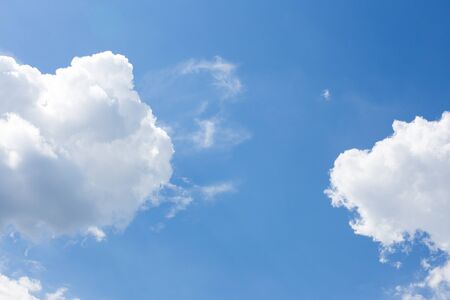 Beautiful sky with clouds for backgroundの写真素材
