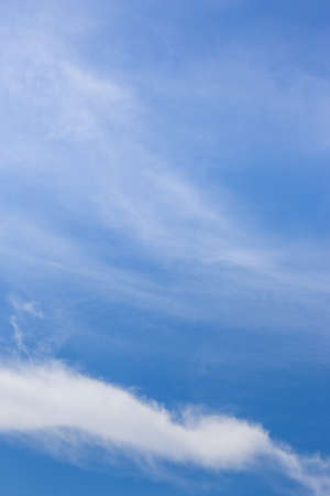 Beautiful sky with clouds for background.の写真素材