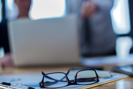 young business people group have meeting at conference room and have discusion about new ideas plans and problems.の写真素材