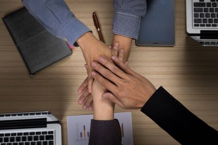 Business Team Teamwork Partnership Together Concept.の写真素材