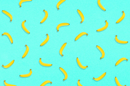 Pattern of fresh summer sweet fruit for holiday concept flat lay mockup and top view of minimal...