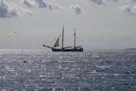 Sailing shipの写真素材