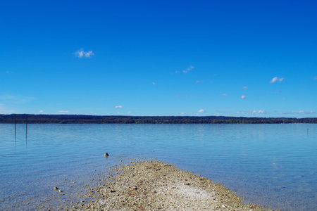 Ammersee in Bavariaの写真素材