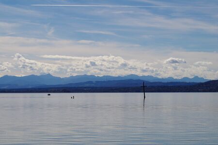 Ammersee in Bavariaの写真素材
