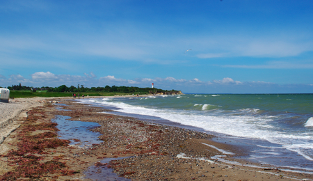 Baltic Sea near Heiligenhafenの写真素材