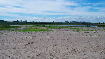 Hinterland of the Naturstrandes near Heiligenhafenの写真素材