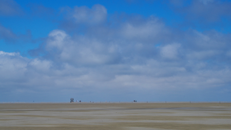 Wattenmeer in Schleswig-Holsteinの写真素材