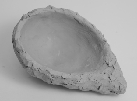 Clay figure of a bowl of art therapyの写真素材