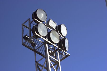 stadium lighting smallの写真素材