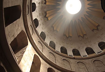 Dome of Holy Sepulchre Church, Jerusalemのeditorial素材