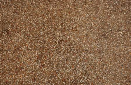 Gravel floorの写真素材