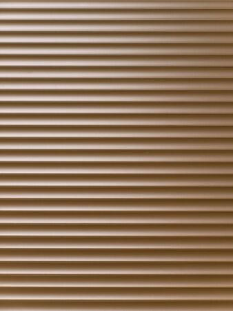 photo of the brown horizontal blinds backgroundの写真素材