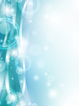 bright abstract holiday blue background with copyspace for your textのイラスト素材