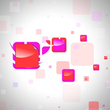 Abstract Shapes Background For Your Advertising	のイラスト素材