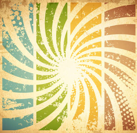Abstract Vintage Grunge Multicolored Background のイラスト素材