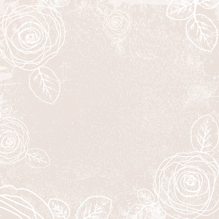 Abstract Vintage Rose Ivory Color Backgroundのイラスト素材