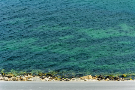 Road Close Up To The Black Sea Shoreの写真素材