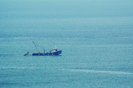 Fishing Vessel in the Black Seaの写真素材