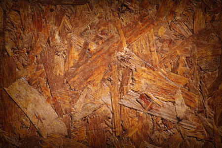 Background of Pressed Wood Shavings