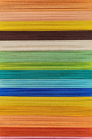 Background of Colorful Yarn