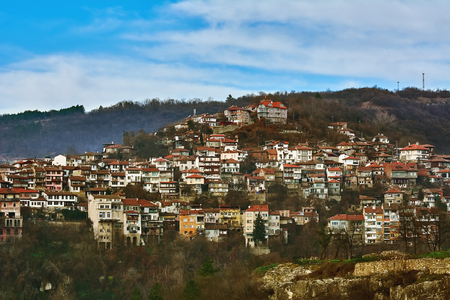 View of Part of Veliko Tarnovo, Bulgariaの写真素材