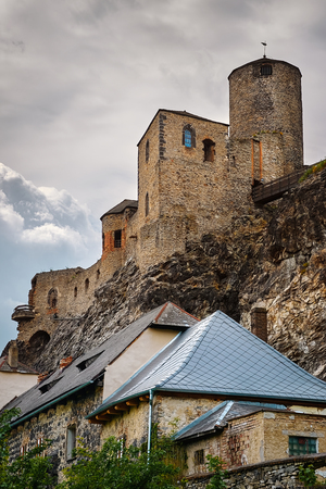 Old castle in the Usti nad Labem, Czech Republicのeditorial素材