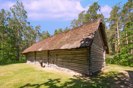 Old house in rural area, Riga, Latvia