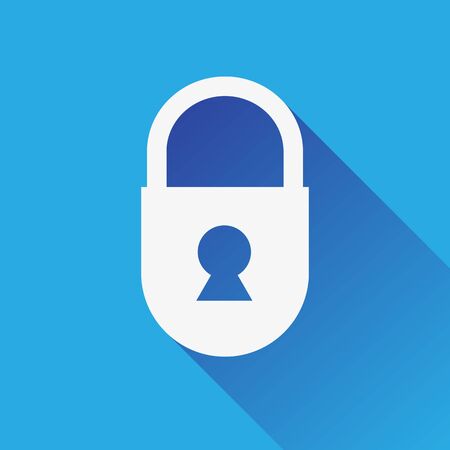 Lock Web Icon Illustration Vectorのイラスト素材