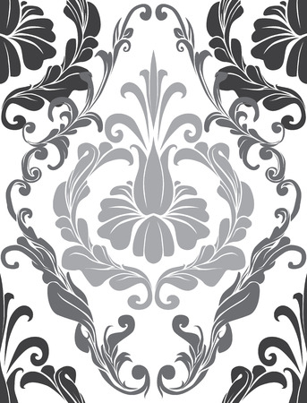 Luxury Floral Pattern Vector Illustrationのイラスト素材