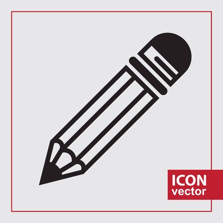 A simple icon of a pencilのイラスト素材
