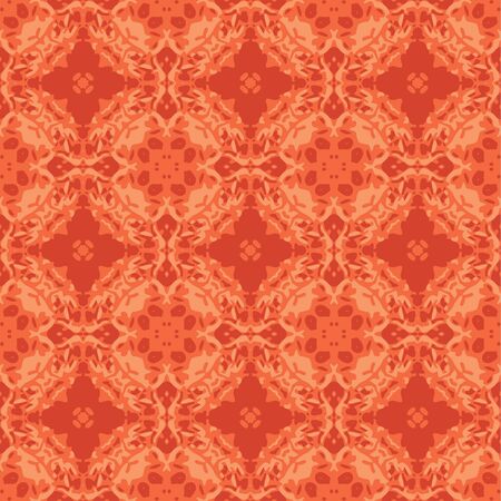 Vector abstract seamless wavy pattern. Hand drawn brush strokes illustration.のイラスト素材