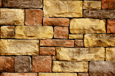 brick wall textureの写真素材
