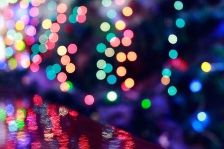 defocused circular faculaの写真素材