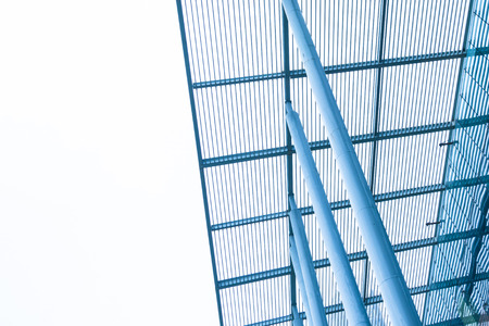 exterior of glass residential buildingのeditorial素材