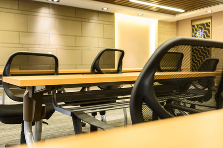 Conference room chairsの写真素材