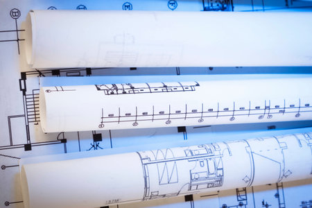 The part of architectural project