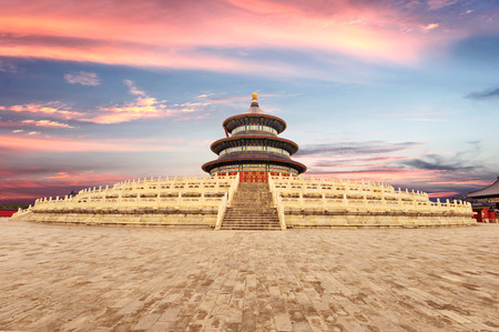 Temple of Heaven in Beijing, China.のeditorial素材