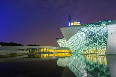 Guangzhou Opera Houseのeditorial素材