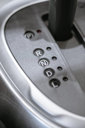 Gear stick with multimedia console