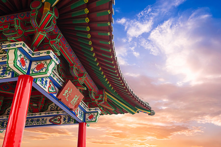 Chinese ancient architectureのeditorial素材