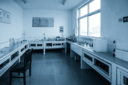 Interior view of a laboratoryのeditorial素材