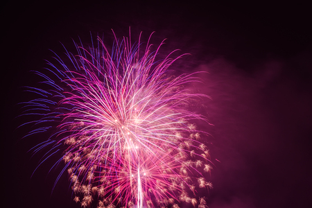colourful sparksの写真素材