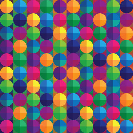 Abstract geometric backgrounds with circles