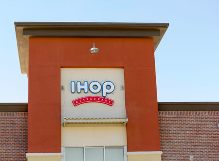 SACRAMENTO, USA - SEPTEMBER 5: IHOP restaurant sign on September 5, 2013 in Sacramento, California. ...