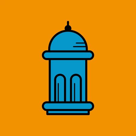 Mosque symbol. Design template vectorのイラスト素材