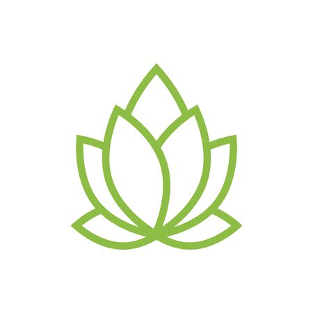leaf, nature icon. design template vectorのイラスト素材