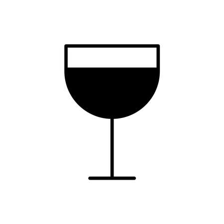 Glass icon. Design template vectorのイラスト素材