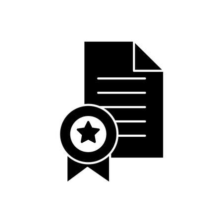 medal and checklist icon, champion list icon. Design template vectorのイラスト素材